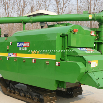 Mini 98hp Rice Combine Cutting Machine